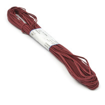 Сутаж (шнур отделочный) 2.5 мм 20 м бордовый