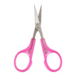 Ножницы " Gamma" ROS- 02 для рукоделия в блистере 100 мм розовые